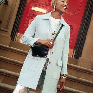Frances Valentine Barn Coat Microsuede